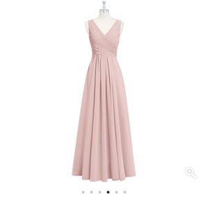 Azazie Flora bridesmaid dress in Dusty Rose
